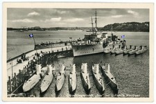 Foto AK  Kiel  U - Boot