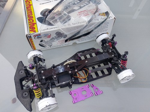 Vintage car schumacher sst - rc,
