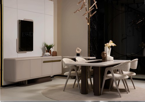 Modernes esszimmer set mit - esszimmer,