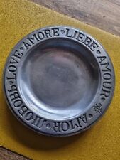 Zinnteller Quistal-WMF-Rödets