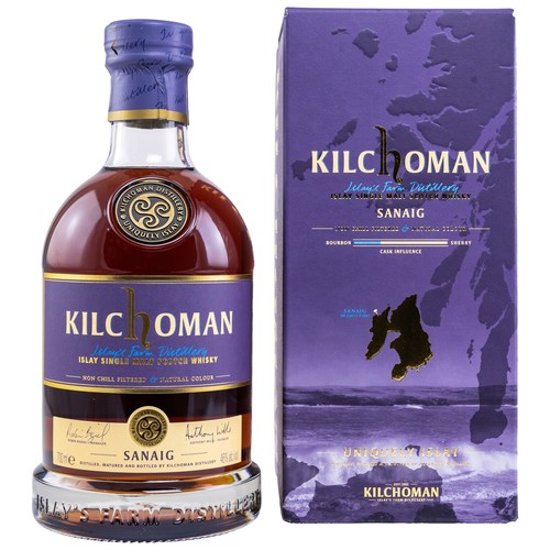 Kilchoman sanaig 46 vol - kilchoman, 46%