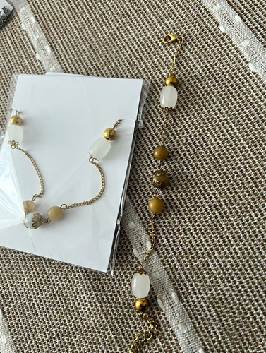 Schmuckset mit echtem citrin - mit,