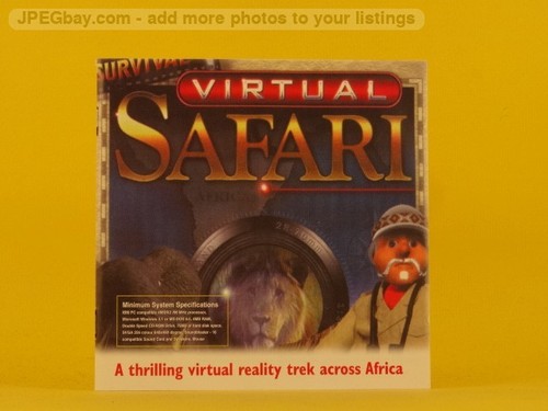 Virtual safari computer - virtual,