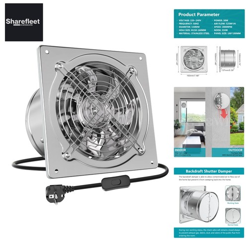 Exhaust fan 150 bathroom - 150,