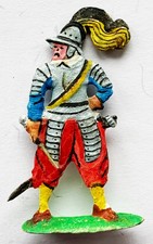 Zinnfiguren 16 Stück flach 36