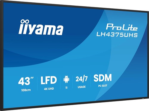 Iiyama prolite lh4375uhs - iiyama, lh4375uhs-b2ag