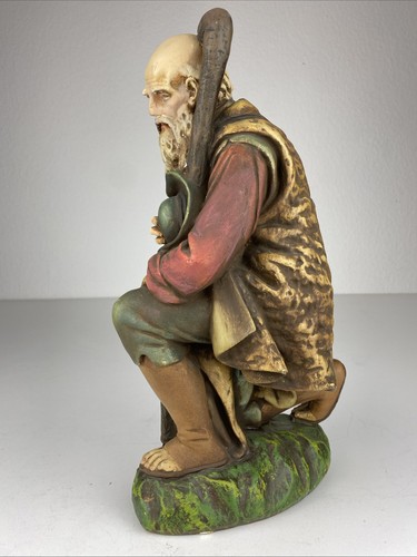 Große antike krippenfigur - große,