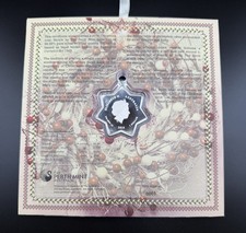 Perth Mint Silbermünze Weihnachten 2016 Sternform Proof 1 oz Nr. 0005 Australien
