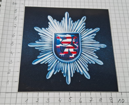 Aufkleber polizei hessen - "polizei, hessen"