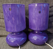 2 x IKEA Lykta Lampe lila