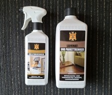 1x Edelstahlreiniger + 1x Parkett Laminatreiniger Putzmittel Edelstahl Holzboden