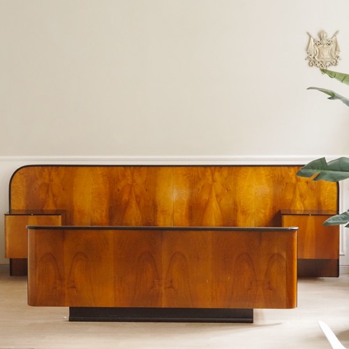 Art deco bett doppelbett - art,