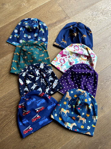 Beanie kindermütze pferde - beanie,