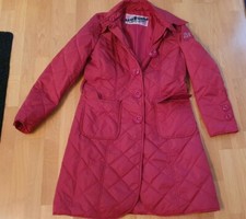 Airfield Mantel Gr. 38 wie NEU Steppjacke Steppmantel rot