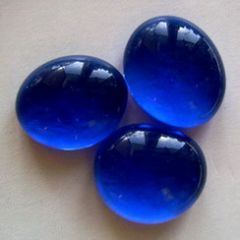 Glasnuggets dunkelblau 100 - -, dunkelblau,