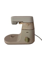 BRAUN KM32 MOTORBLOCK + GETRIEBEARM für Küchenmaschine KM 32 4122 + 4209 Vintage