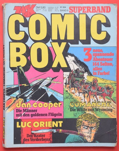 Zack comic box superband - comic,