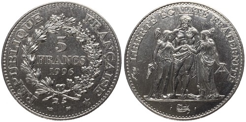 Frankreich france 5 francs - france,
