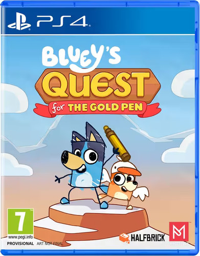 Bluey quest for the gold - quest, pen