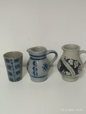2 Tonkrüge Steingut