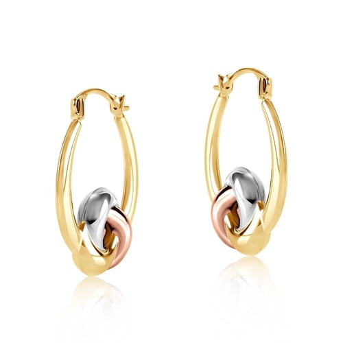 Dreifarbige gold knoten - dreifarbige,