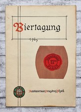 1965 Biertagung Restaurace