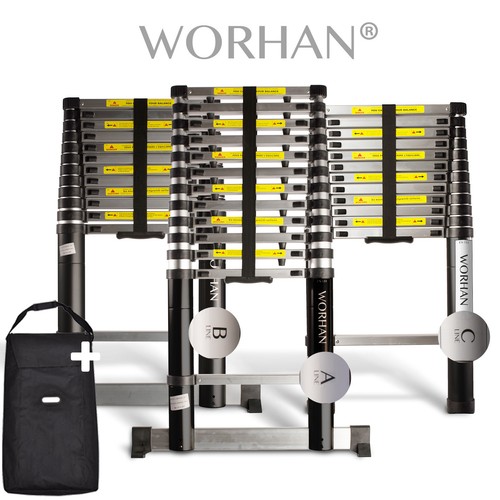 Worhan 8m teleskopleiter - 3.8m,