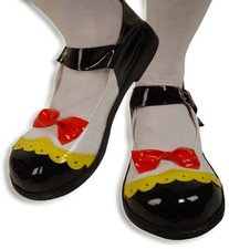Clownschuhe Lackoptik