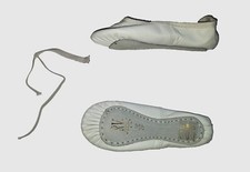 Ballettschläppchen Roch Valley aus Leder - SSL Weiß, Gr.26