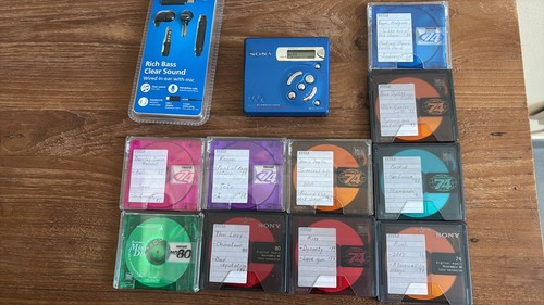 Sony r501 walkman minidisc - sony, mz-r501