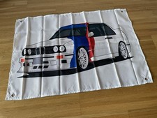Bmw e30 flag flagge - m3, fahne