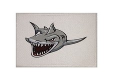 Aufnäher Hai Patch 9 x 6 cm