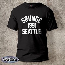 Grunge 1991 Seattle T-Shirt Fun Kult Musik Festival Shirt Music S-5XL