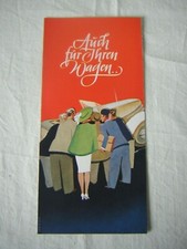 altes Telefunken Autosuper Radio Prospekt 3 Auto Modelle Mercedes VW Opel Wagen