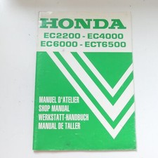 HONDA EC 2200 4000 6000 Stationärmotor Generator Stromerzeuger Werkstatthandbuch