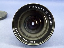 Carl Zeiss Jena Flektogon 4 / 20 mm - Weitwinkel Objektiv Lens M42 Zebra defekt