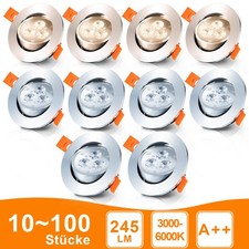 10/20X LED Einbaustrahler