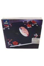 TCM Fotoalbum Schwarz Florales