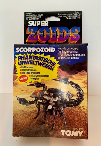 Zoids tomy scorpozoid vintage - tomy,