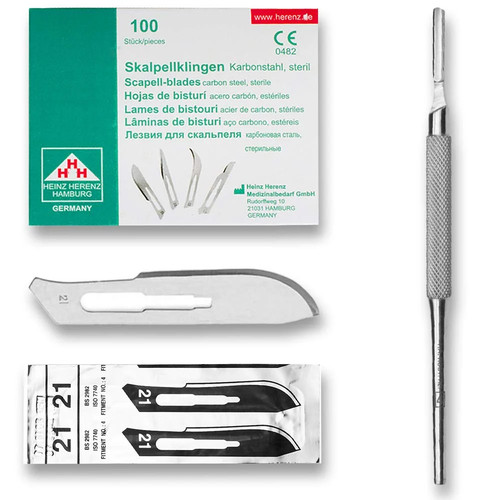 Set 100 skalpellklingen - 100,