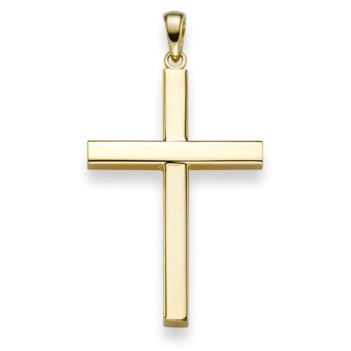 Anhänger kreuz 38x20 5mm aus - anhänger,
