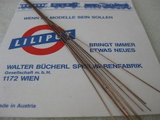 LILIPUT # 863152 Draht für Griffstangen Dampflok Kessel, Führerhaus.. Dm 0,5 mm