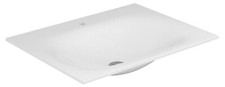 KEUCO EDITION 11 Einbauwaschtisch aus Varicor, 700x17x535mm, mit 1 Hahnloch,