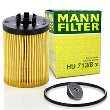 MANN Ölfilter + Ölablassschraube OPEL ASTRA G H CORSA B C D MERIVA HU712/8x