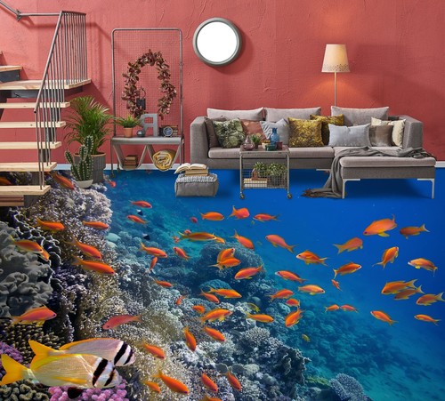 Süße fische koralle - 3d,