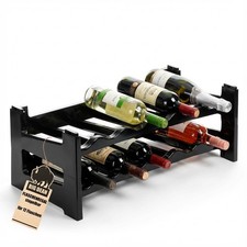 Flaschenregal stapelbar für