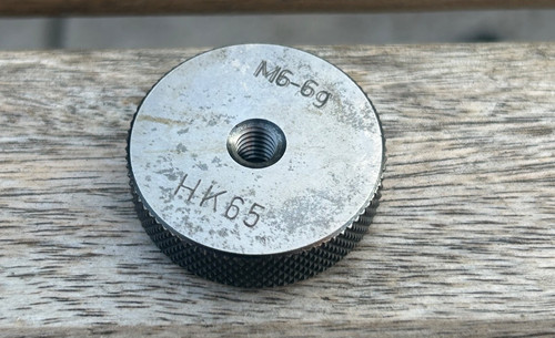 Gewindelehrring 6g gut - 6g,