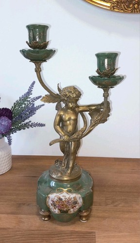Kerzenleuchter engel barock - kerzenleuchter,