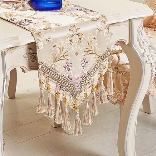 Jacquard brokat tischläufer - jacquard,