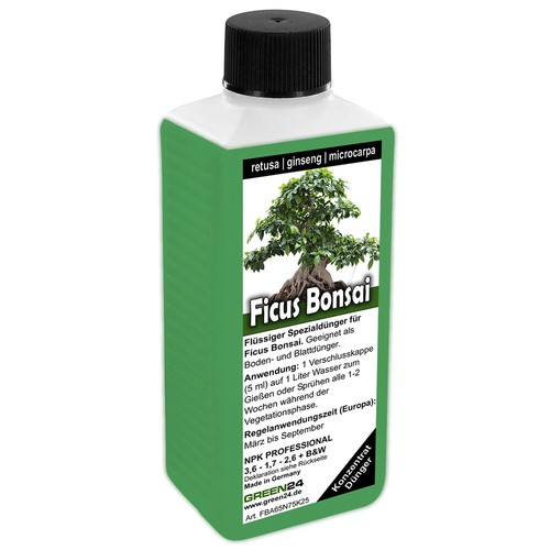 Ficus bonsai liquid fertilizer - ficus,